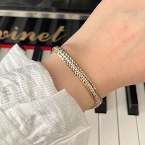 نیمست ژوپینگ گندمی دورنگ