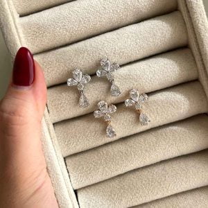 گوشواره جواهری ژوپینگ