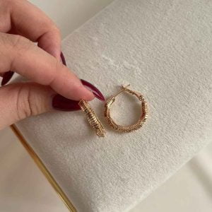 گوشواره ژوپینگ حلقه ای