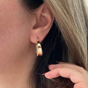 گوشواره ژوپینگ آینه ای