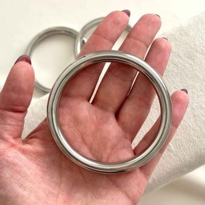 النگو استیل آینه ای