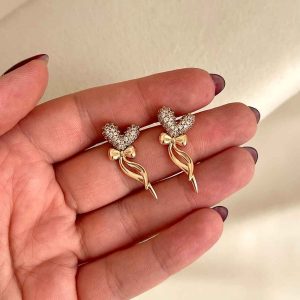 گوشواره ژوپینگ طرح بادکنکی