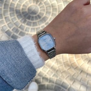 ساعت کاسیو اولدمانی زنانه صفحه طوسی