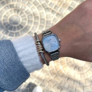 ساعت کاسیو اولدمانی زنانه صفحه طوسی