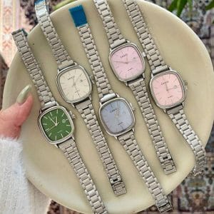 ساعت کاسیو اولدمانی (مربعی) زنانه