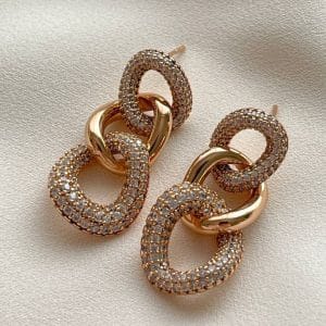 گوشواره ژوپینگ طرح کارتیه