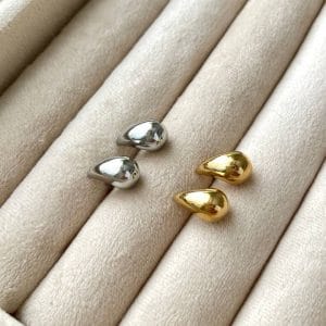 گوشواره دراپ (قطره) استیل