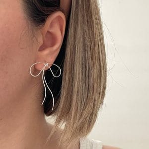 گوشواره پاپیون بزرگ