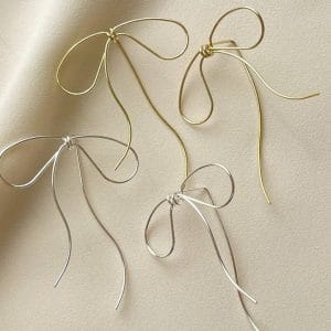 گوشواره پاپیون بزرگ