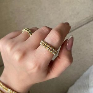 انگشتر آلبرنادو طرح طلا