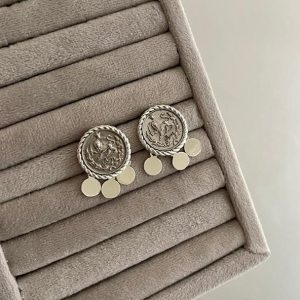 گوشواره شیر و خورشید پولکی