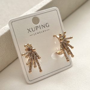 گوشواره ژوپینگ طرح طلا