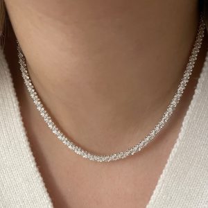 گردنبند خاویاری 5 میل