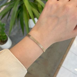 دستبند ژوپینگ طرح طلا