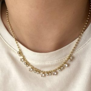گردنبند آلبرنادو طرح طلا